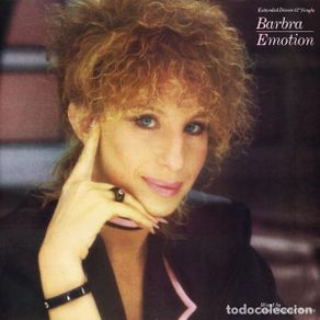 Discos de vinil: Barbra Streisand – Emotion - MAXI 12” Sello Promo